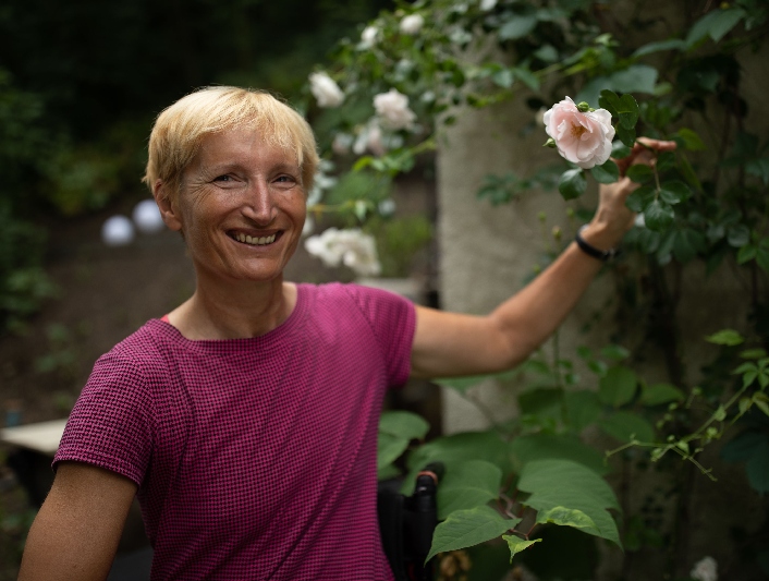 Katka Antošová handbikerka (olymp.)