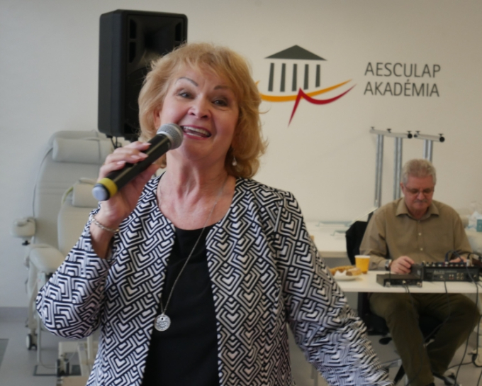Gizka Oňová na pacientskej akadémii