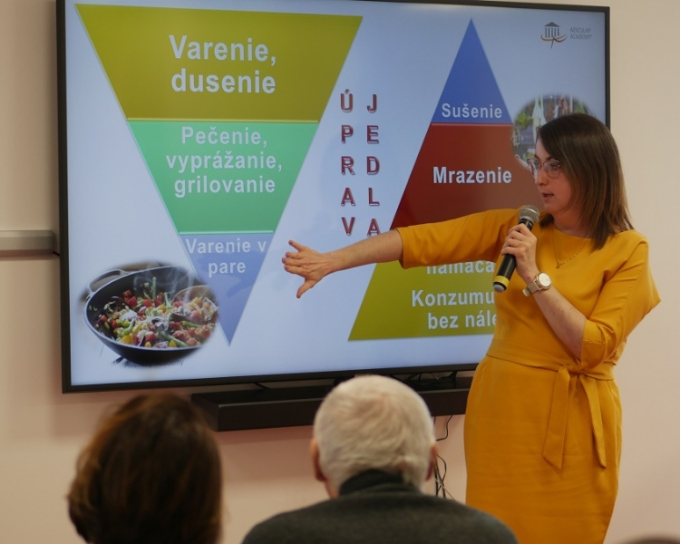Pyramída živín - pacientska akadémia